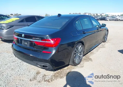 2016 BMW 750I xDrive из США, поврежденный, VIN WBA7F2C56GG420781